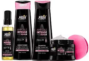 Ampoule Intense Series - shampoo, conditioner, hair mask and serum